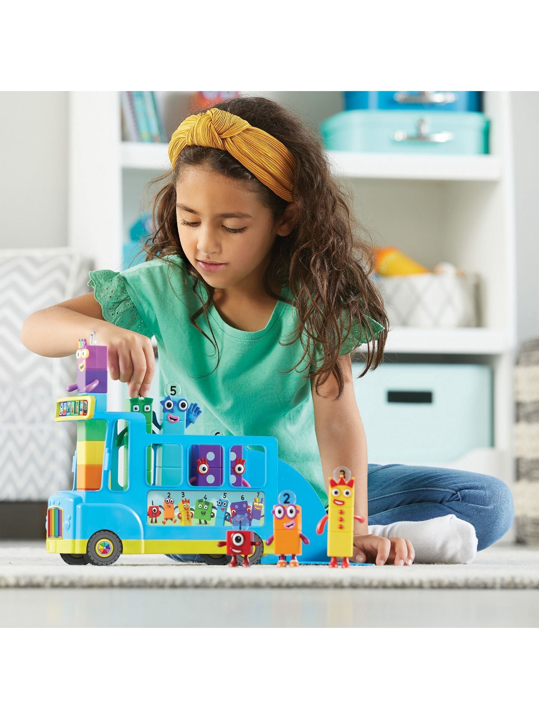 Learning Resources Numberblocks Rainbow Counting Bus toy - British product