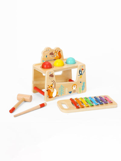 Next Tooky Toy Wooden Pound And Tap Bench- Buy online at McGrocer