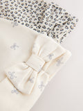 Stone Bow jersey beanie 2 pack 3mths-16yrs, UK version