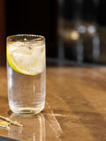 Mikasa Set of 4 Gold Sorrento Crystal Highball Cocktail Glass