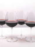 Mikasa set of 4 clear Julie crystal wine glasses 710ml - British product