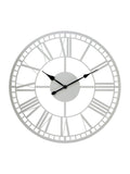 Charles Bentley grey Malham skeleton design outdoor wall clock 90cm - British product