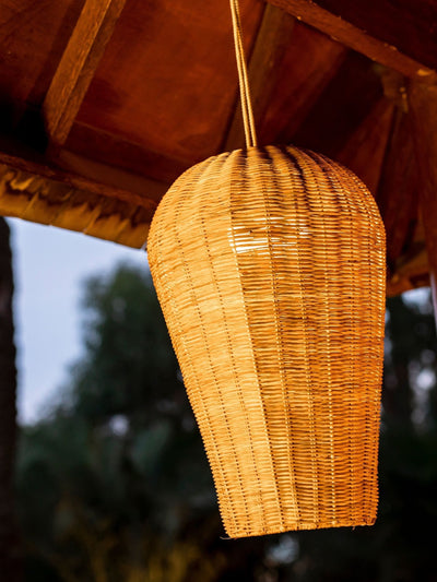Next New Garden Brown Saona 50 Wireless Pendant Light- Buy online at McGrocer