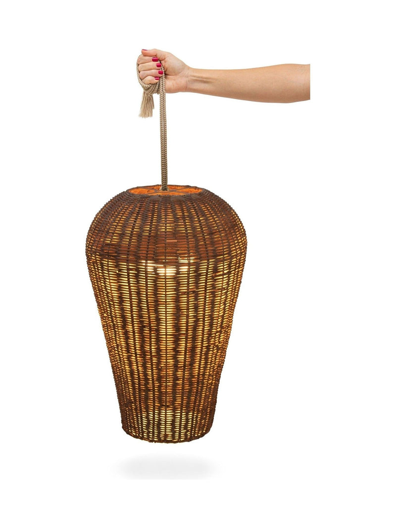 New Garden Brown Saona 50 wireless pendant light, UK version