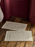 Washable leopard print doormat set of 2, imported from the UK