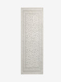Washable leopard print runner rug, UK version