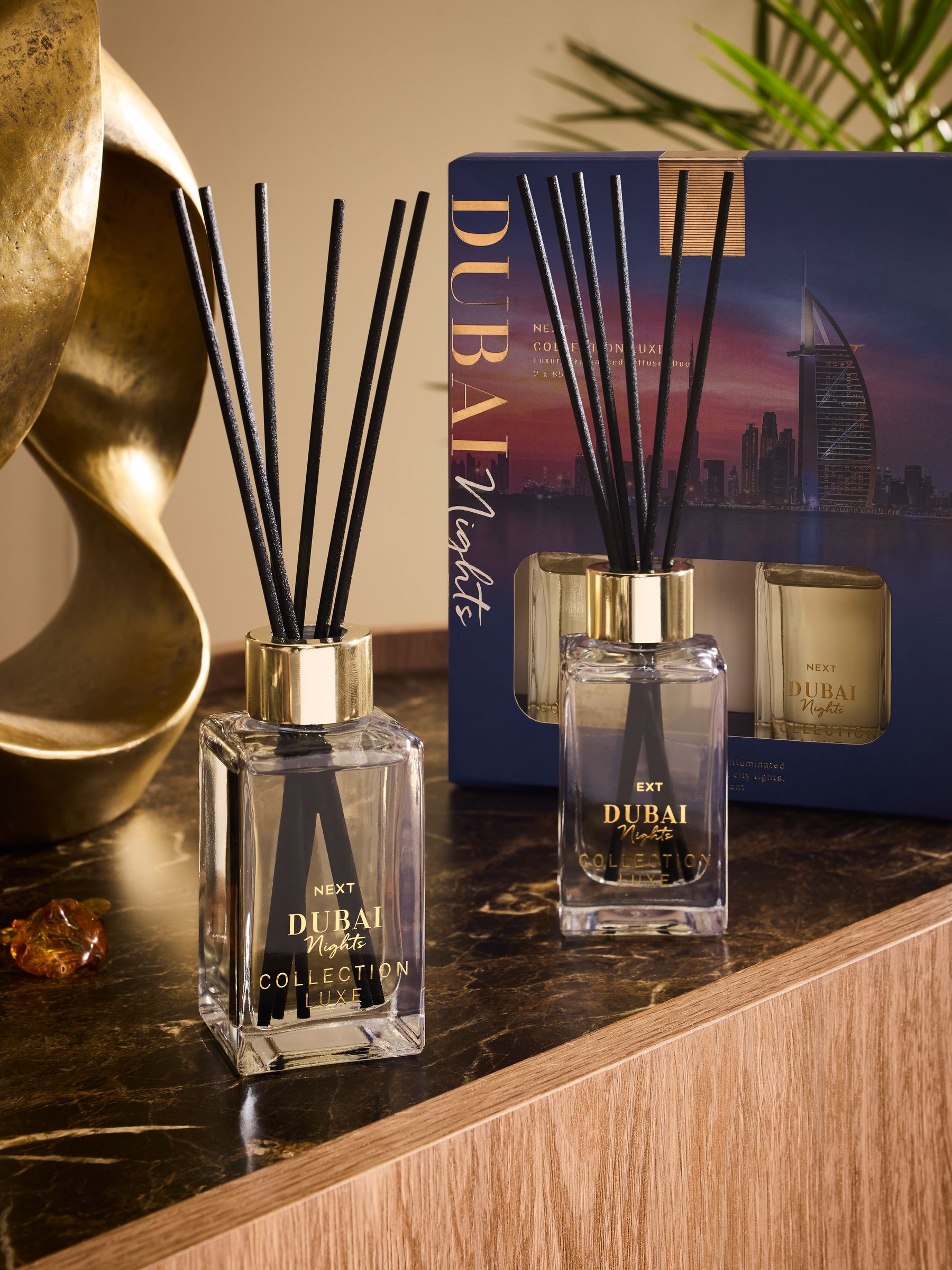 Collection Luxe Dubai Dunes Oud & Bergamot 400ml Reed Diffuser
