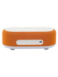 Karlsson Bright Orange Alarm Clock with Phone Charger 19.8x9.8x7cm, UK version