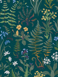 Graham & Brown Blue Oshibana A4 wallpaper sample - British product