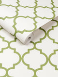 Graham & Brown Green Trellia wallpaper sample A4 - British product