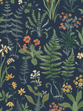 Graham & Brown Blue Oshibana A4 wallpaper sample - British product