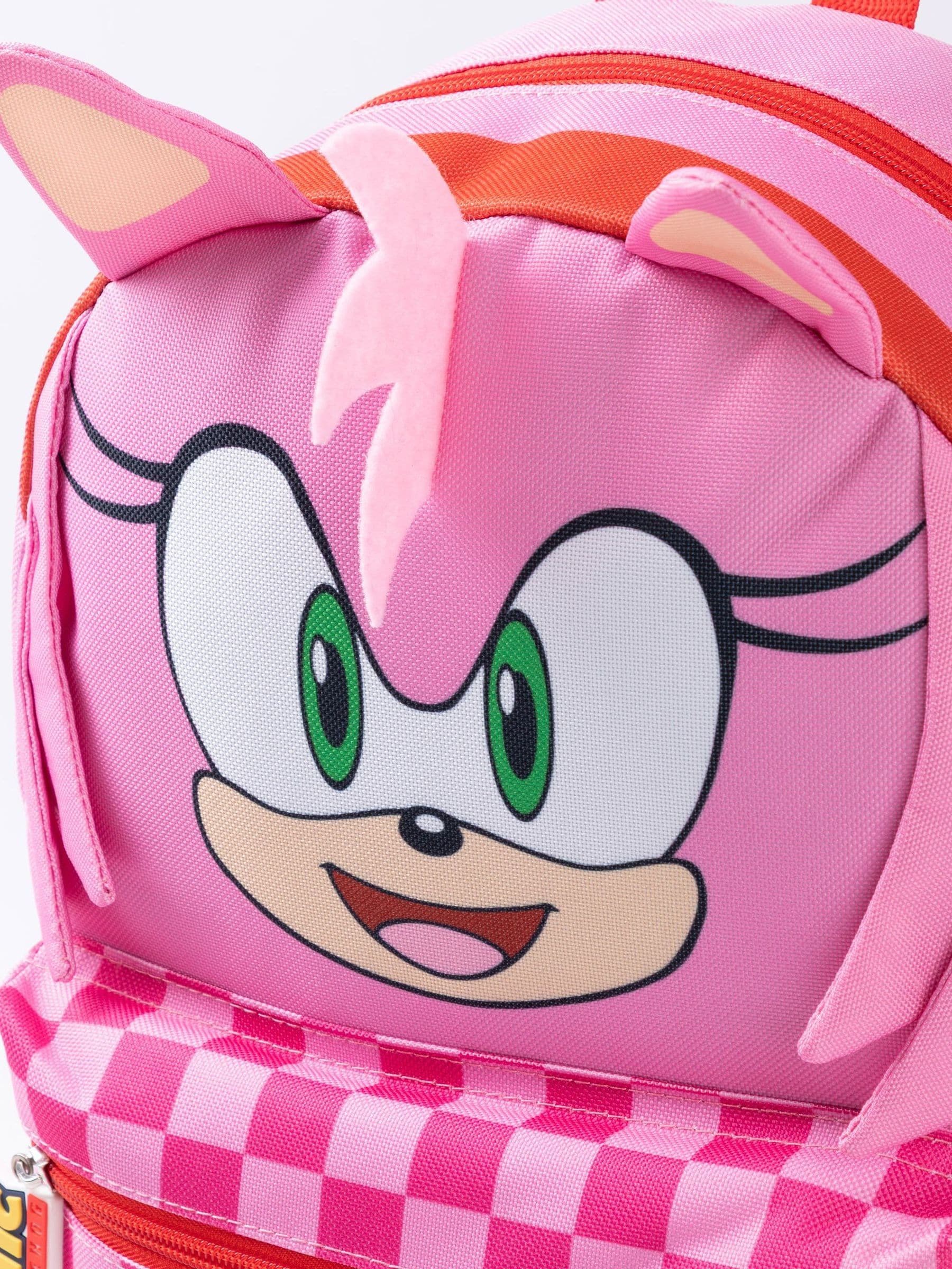 Vanilla Underground Sonic Amy backpack pink 3D kids (British brand)