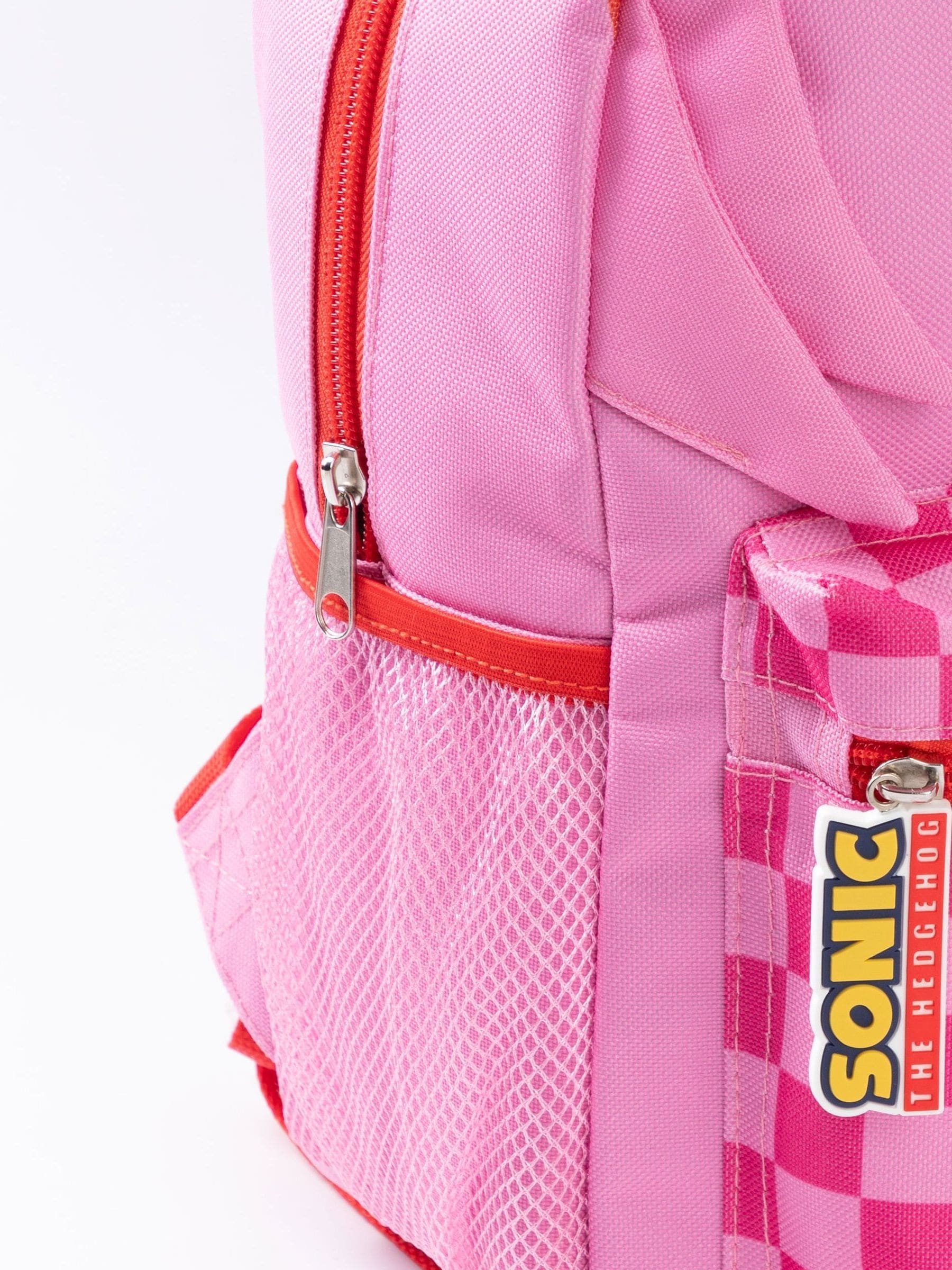 Vanilla Underground Sonic Amy backpack pink 3D kids (British brand)