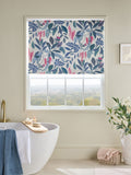 Blackout leaf print roller blind, UK version