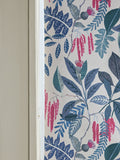Blackout leaf print roller blind, UK version