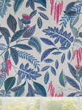 Blackout leaf print roller blind, UK version