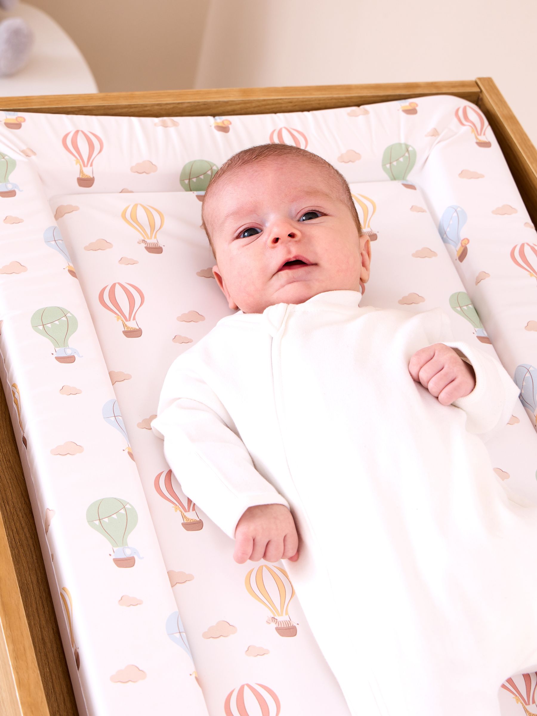 JoJo Maman Bébé hot air balloon changing mat (British brand)
