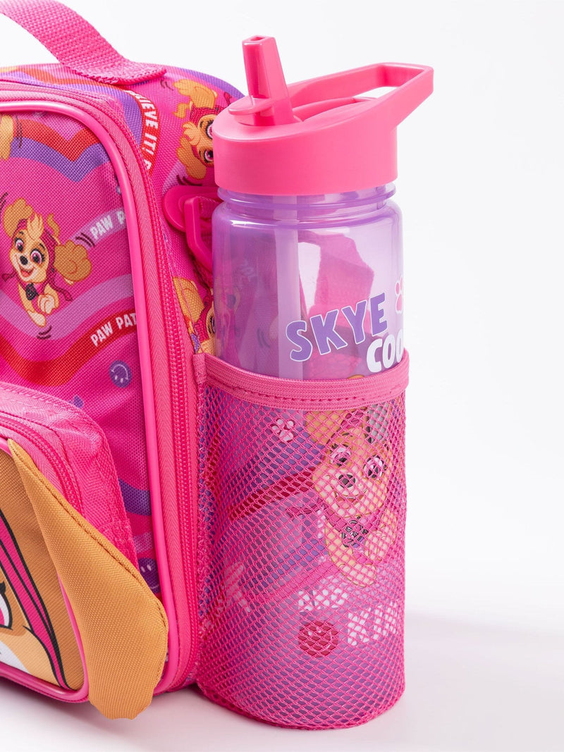 Vanilla Underground Paw Patrol pink lunch bag and bottle set - British product