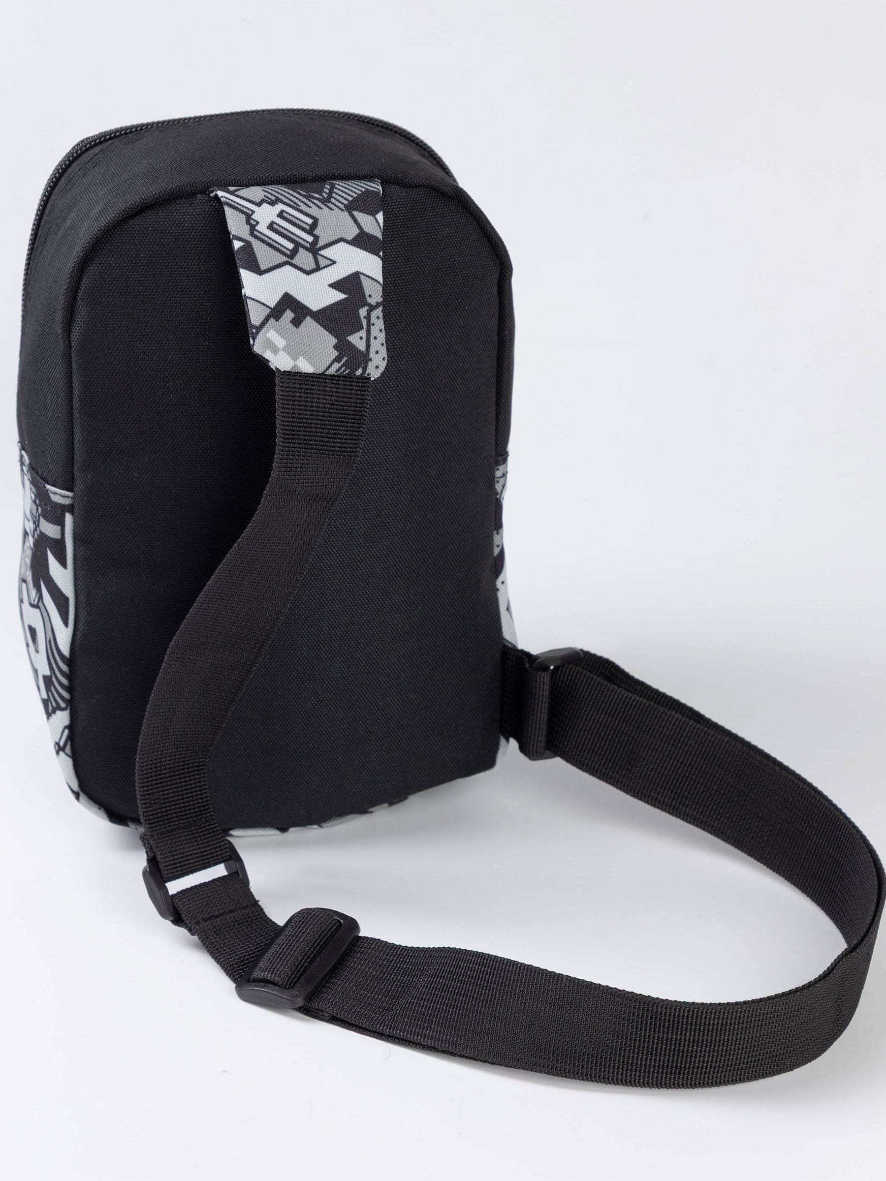 Vanilla Underground Minecraft body bag multicoloured print, imported from the UK