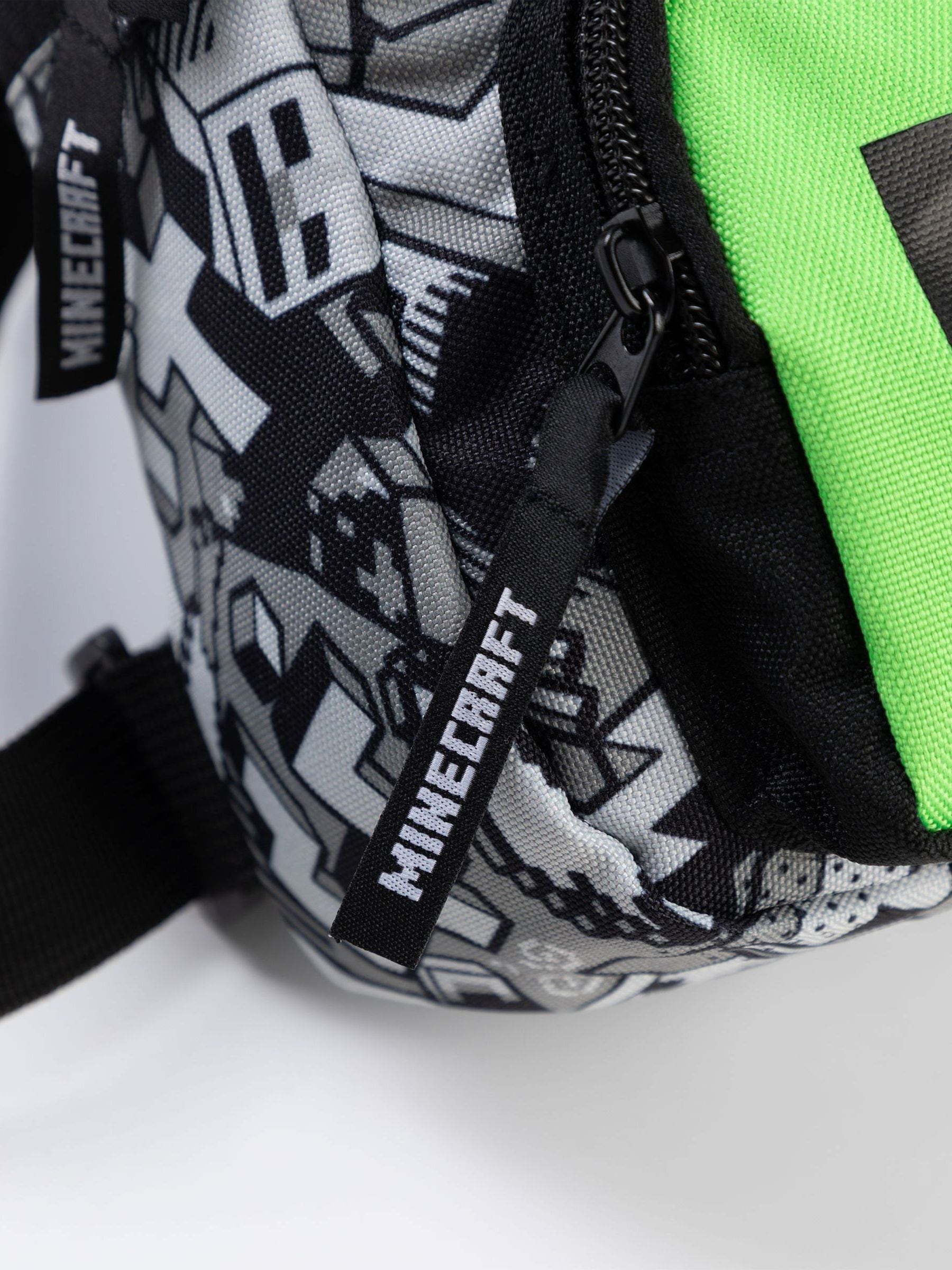 Vanilla Underground Minecraft body bag multicoloured print, imported from the UK