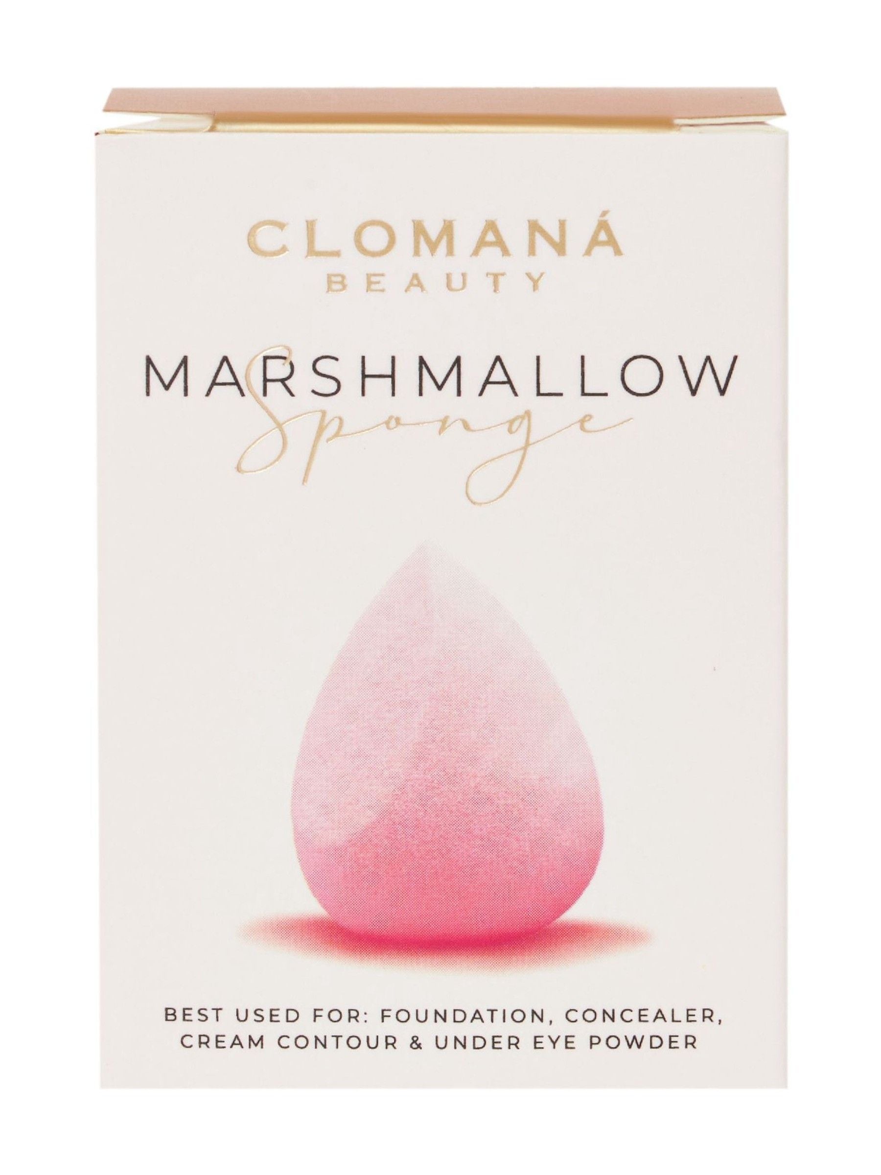 CLOMANÁ Beauty Marshmallow Makeup Sponge Shape 1 - British product