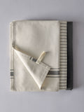 Natural cotton tea towel and oven glove set - British product