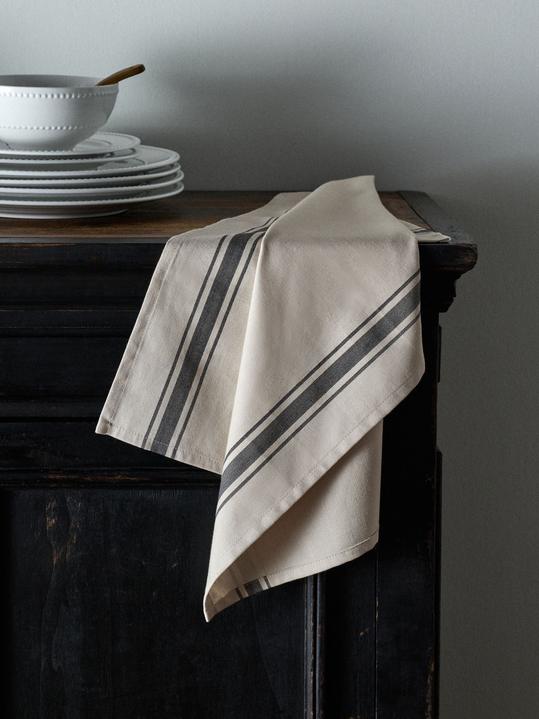 Natural cotton tea towels 8 pack 70x50cm (British brand)