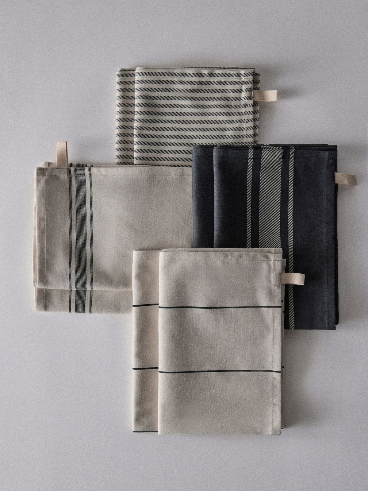 Natural cotton tea towels 8 pack 70x50cm (British brand)