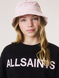 smALLSAINTS Metallic Pink Underground Logo Bucket Hat