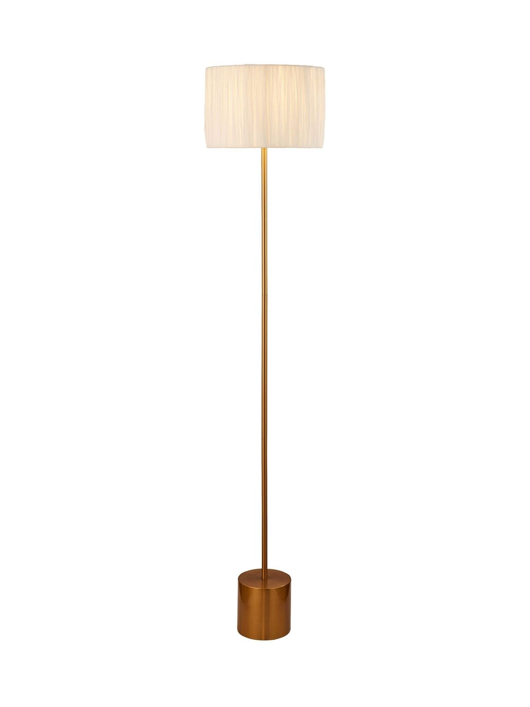 Searchlight White/Gold Isadora floor lamp 155.5 cm (British brand)
