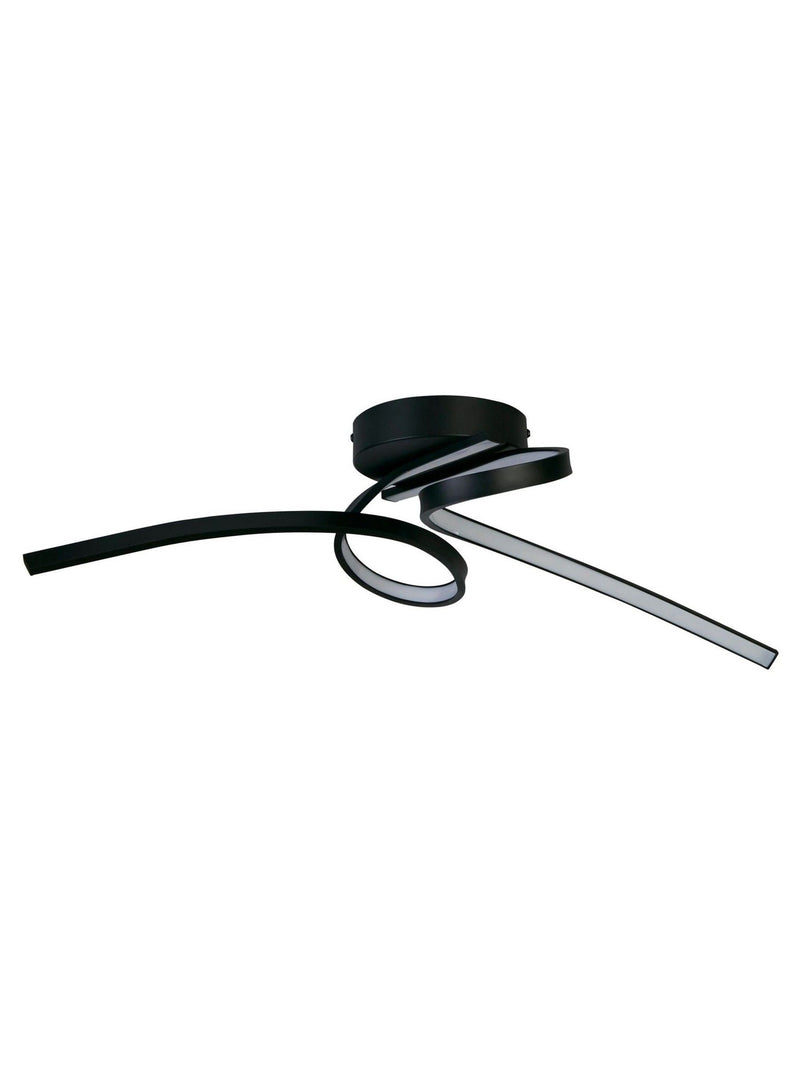 Searchlight White Twister LED ceiling light 36cm, UK version