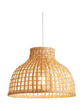 Searchlight Natural Phuket wood ceiling light small, imported from the UK