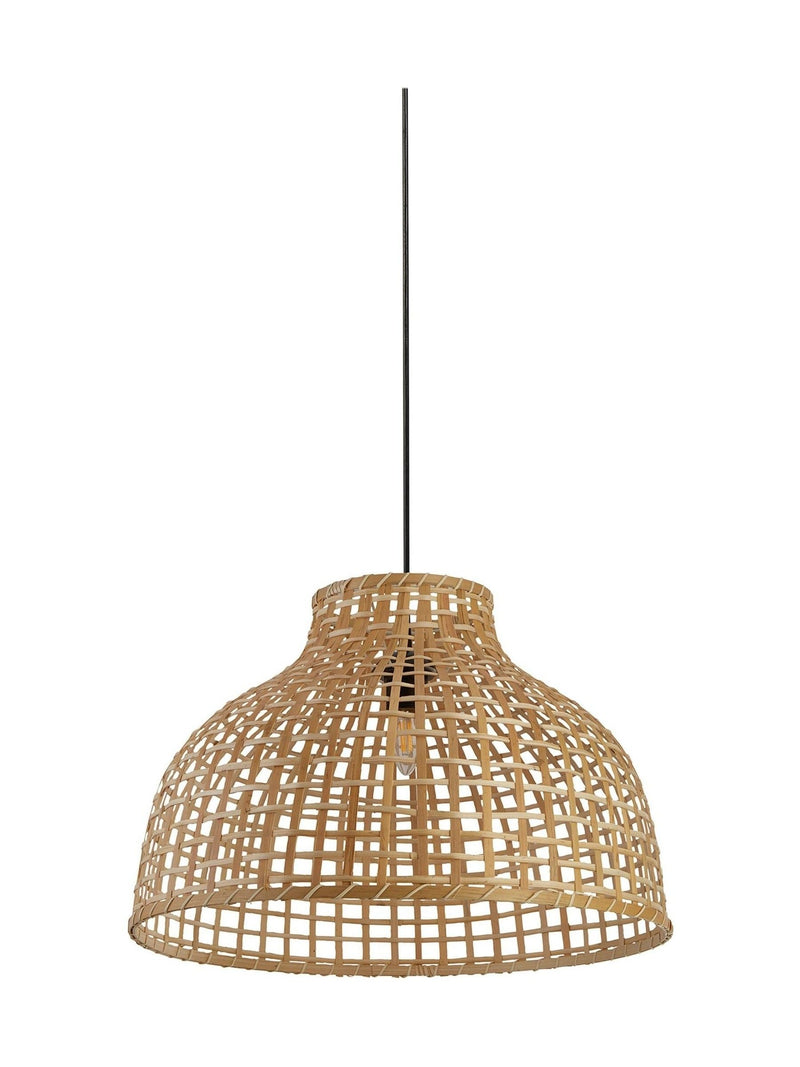 Searchlight Natural Phuket Wood Large Shade Ceiling Light