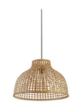 Searchlight Natural Phuket Wood Large Shade Ceiling Light