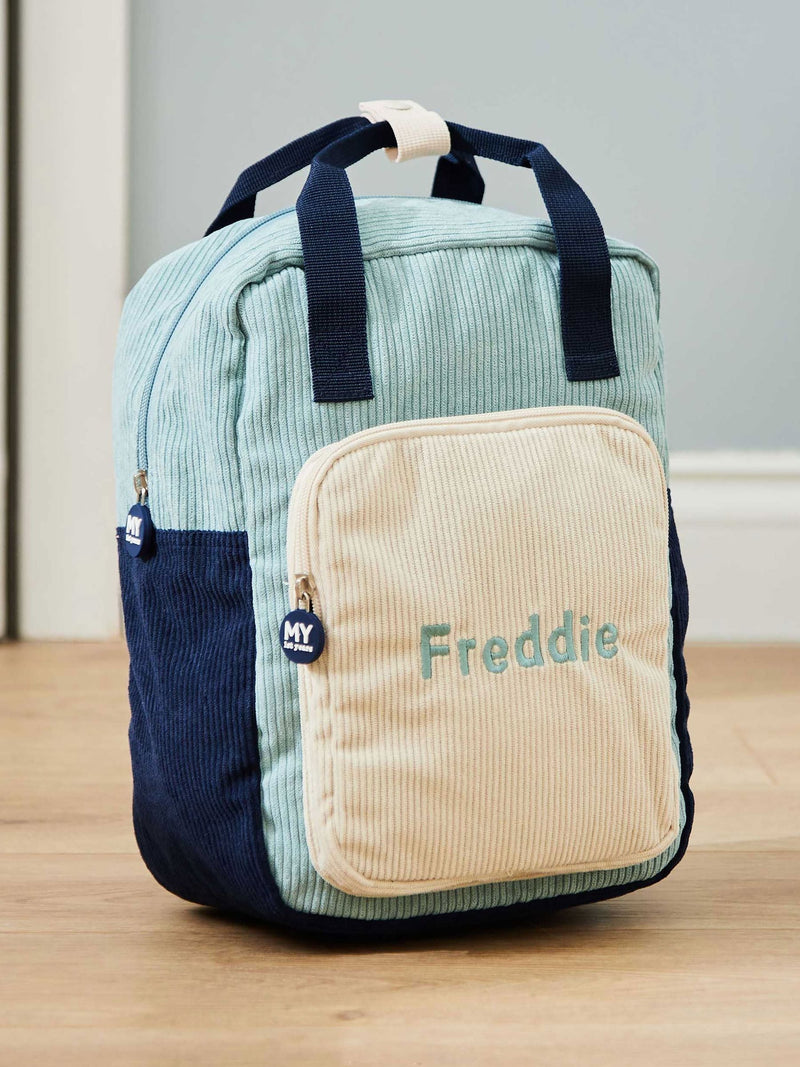 My 1st Years personalised cord backpack, British product