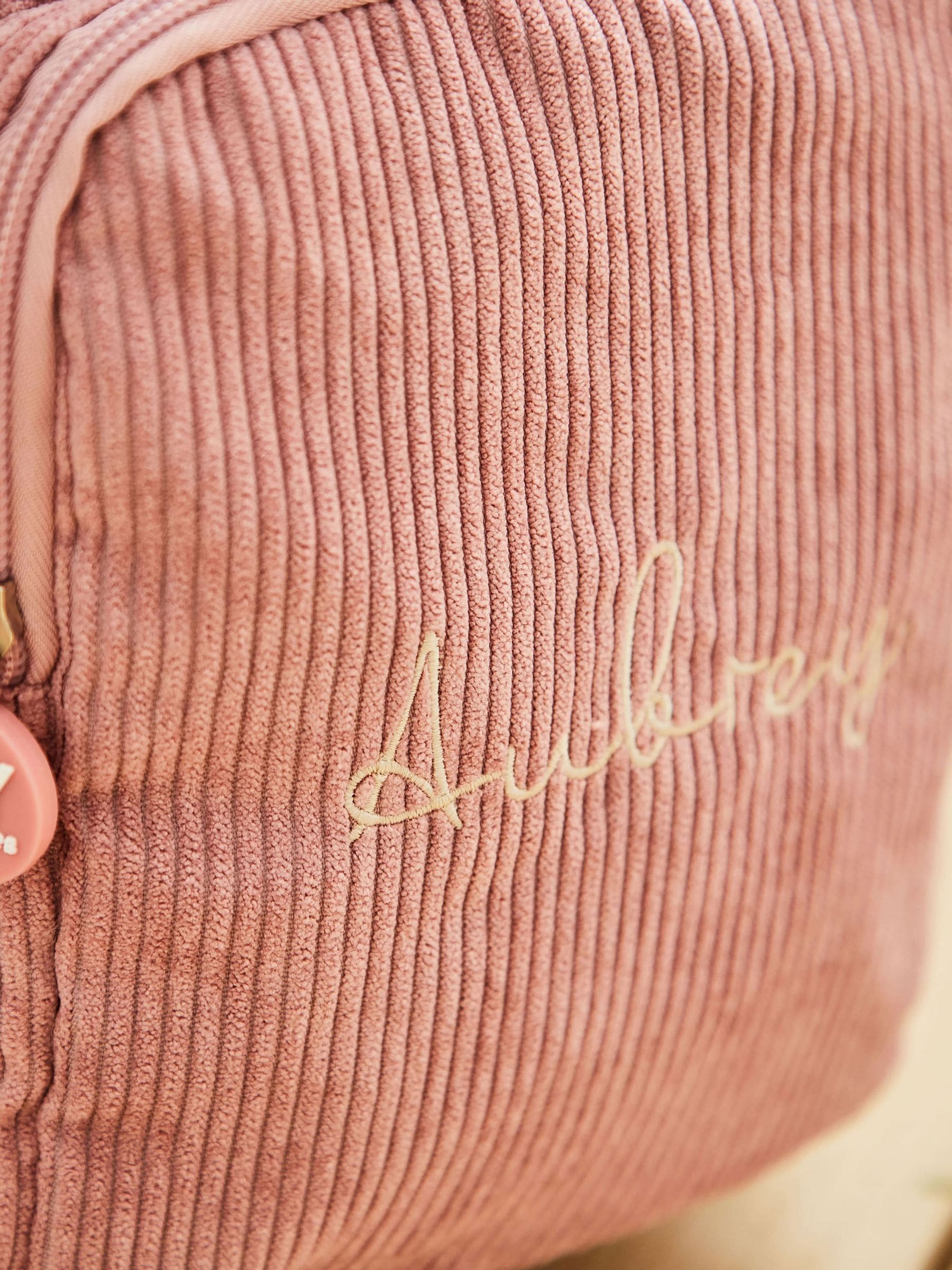 My 1st Years personalised corduroy backpack - British product