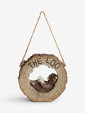 Hamish reversible hanging bathroom sign (British brand)