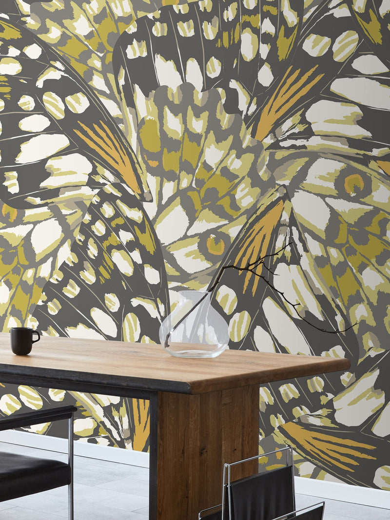 Origin Murals butterfly wings wall mural 2.8m x 3.5m - British product