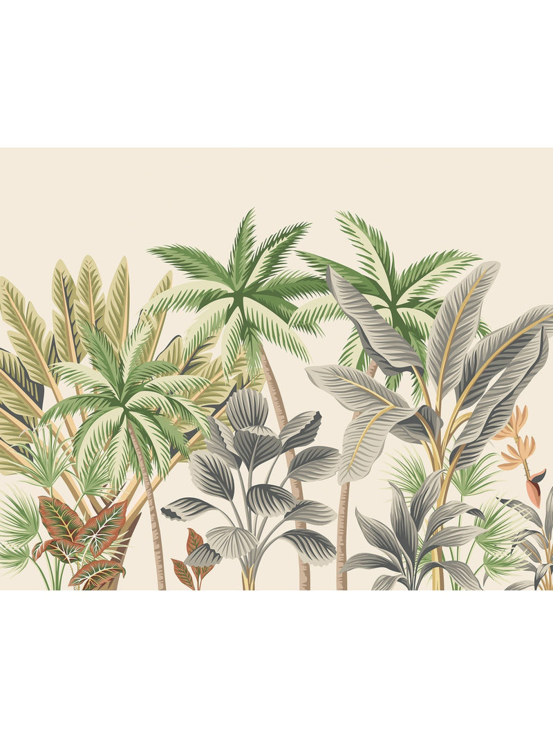 Origin Murals Natural Tropical Palm Trees A4 Wallpaper Sample