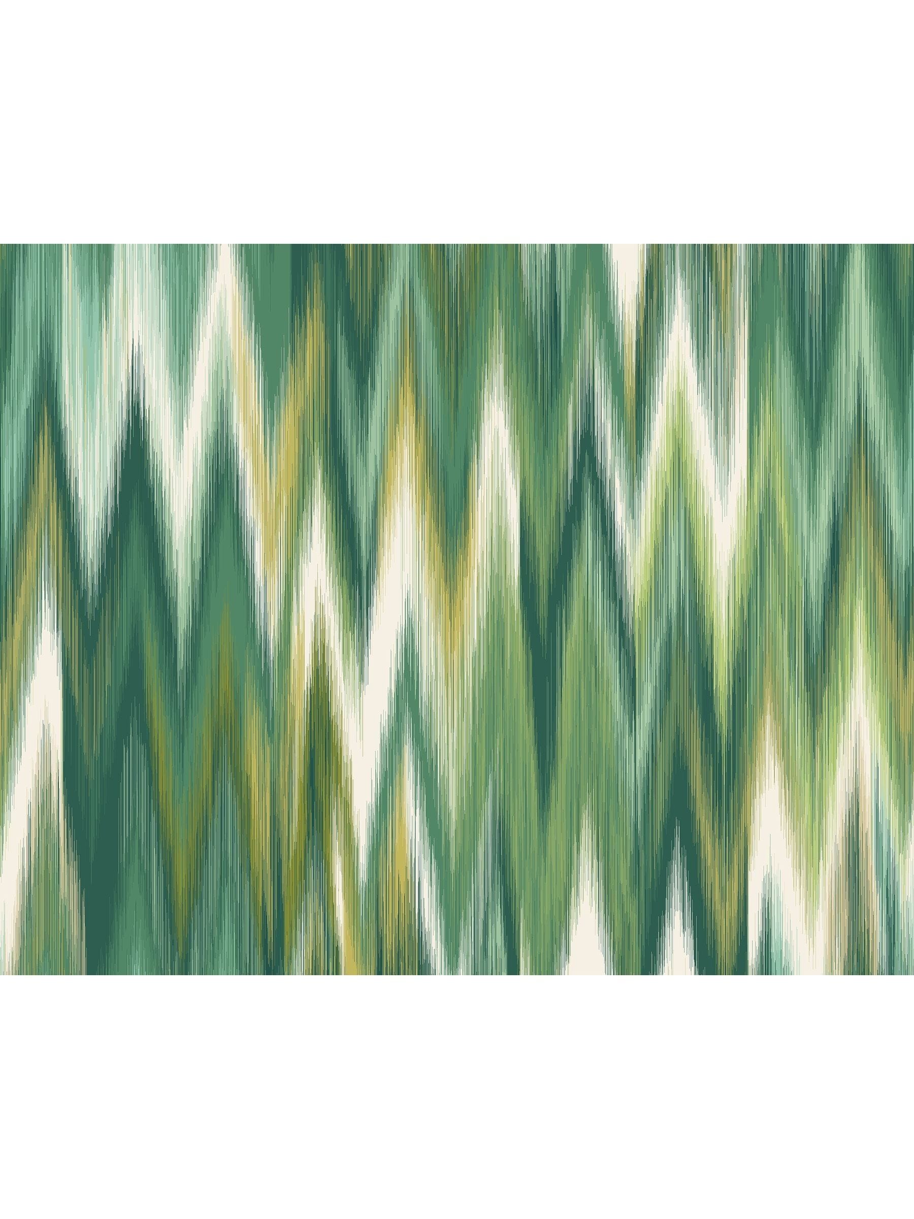 Origin Murals Ikat Zig Zag wallpaper sample A4 - British product