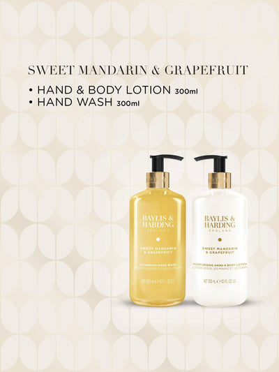 Baylis & Harding Sweet Mandarin & Grapefruit Luksuriøst Håndpleie Gavesett