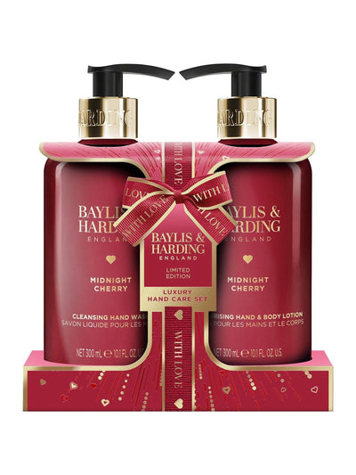 Baylis & Harding Midnight Cherry Luxus Handpflege-Geschenkset