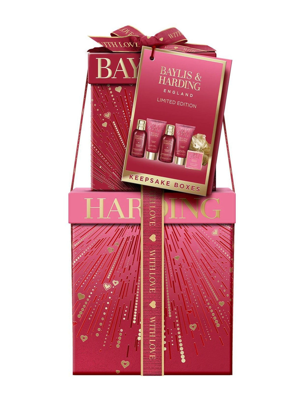 Baylis & Harding Midnight Cherry Luxus-Verwöhn-Geschenkset