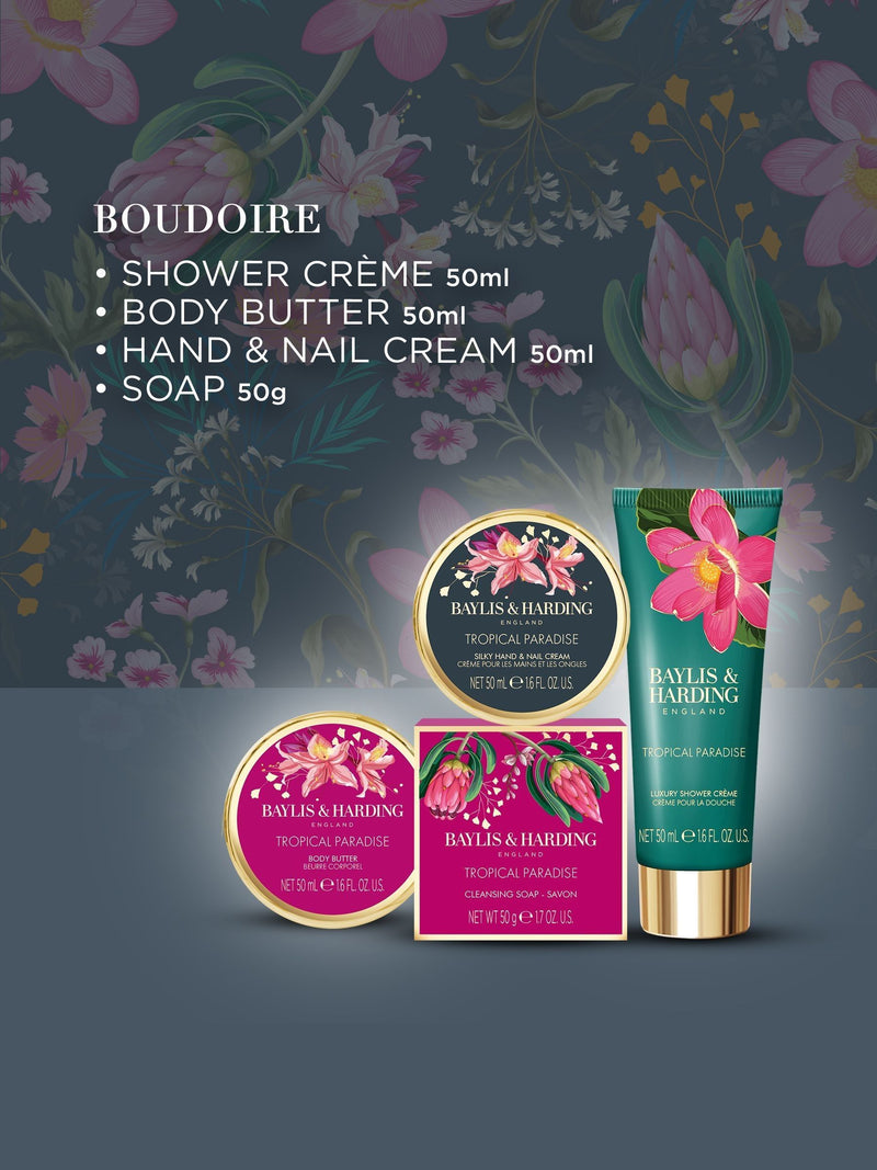Baylis & Harding Boudoire Luxury Pamper Tin Gift Set