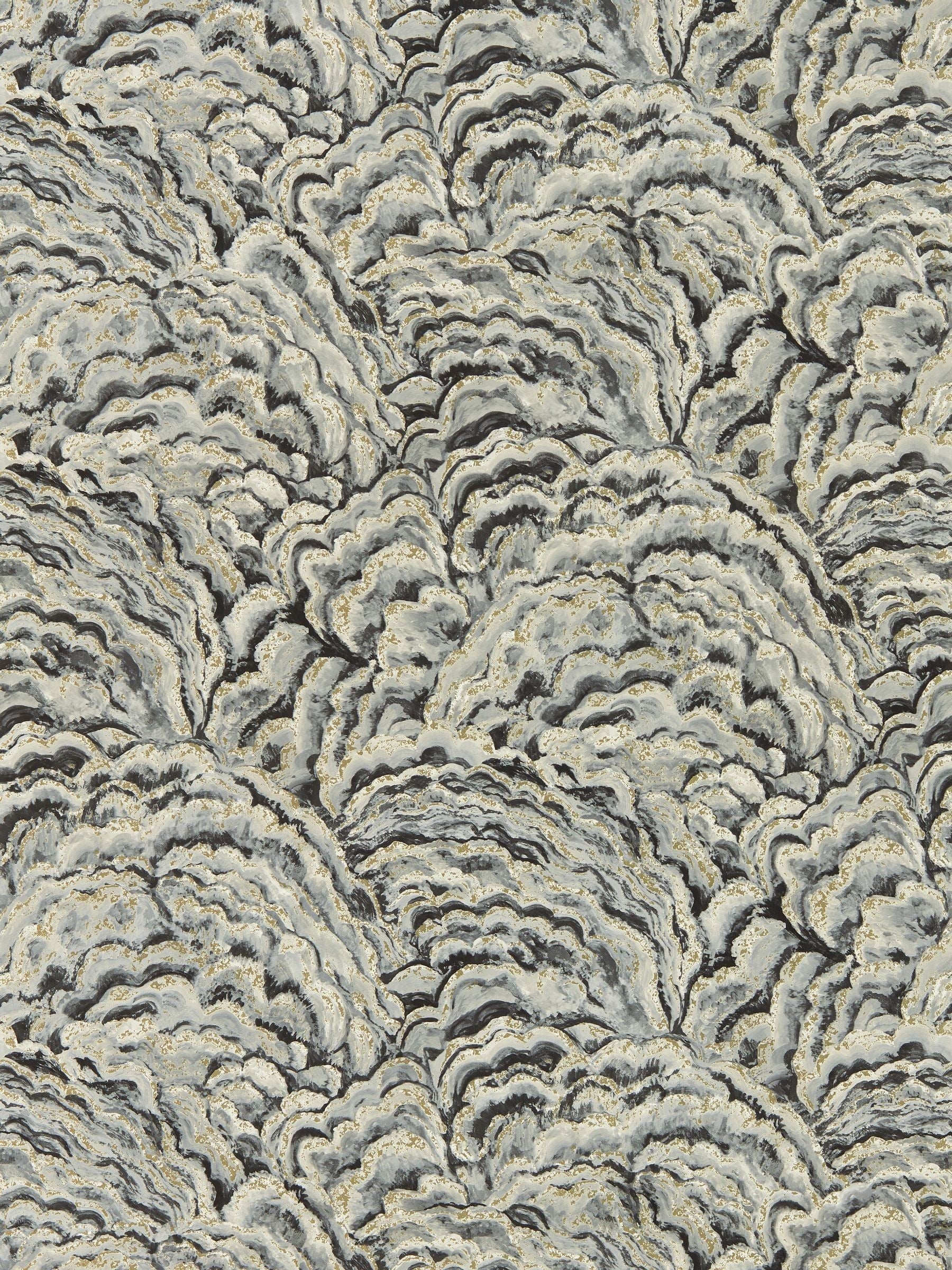 Clarke & Clarke Noir Gilver Lumino Exotica 2 wallpaper 10M - British product