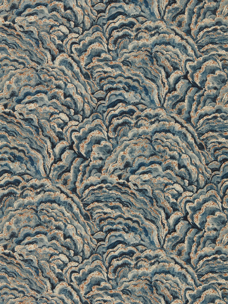 Clarke & Clarke Noir Gilver Lumino Exotica 2 Wallpaper 10m