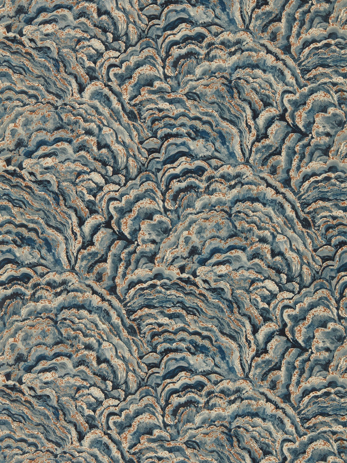 Clarke & Clarke Noir Gilver Lumino Exotica 2 Wallpaper 10m