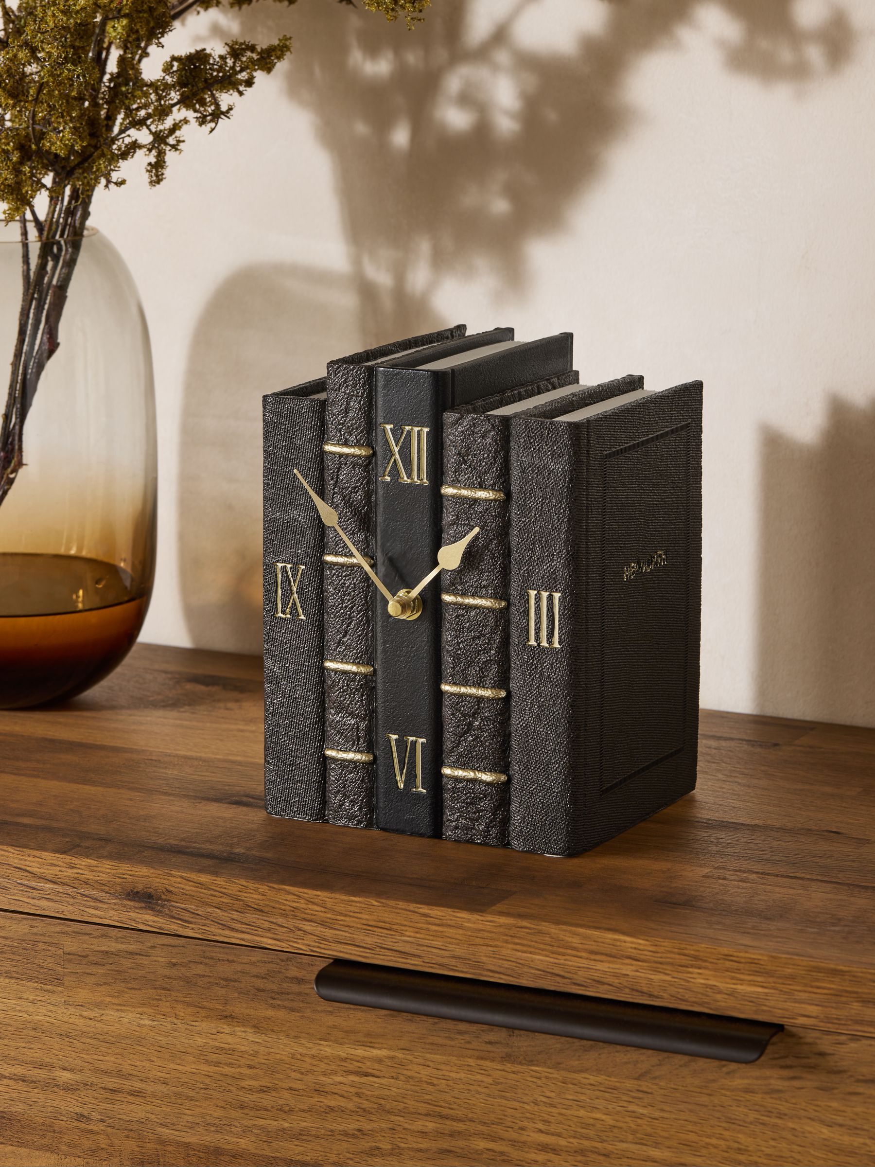 Salvage Bronx Books Clock