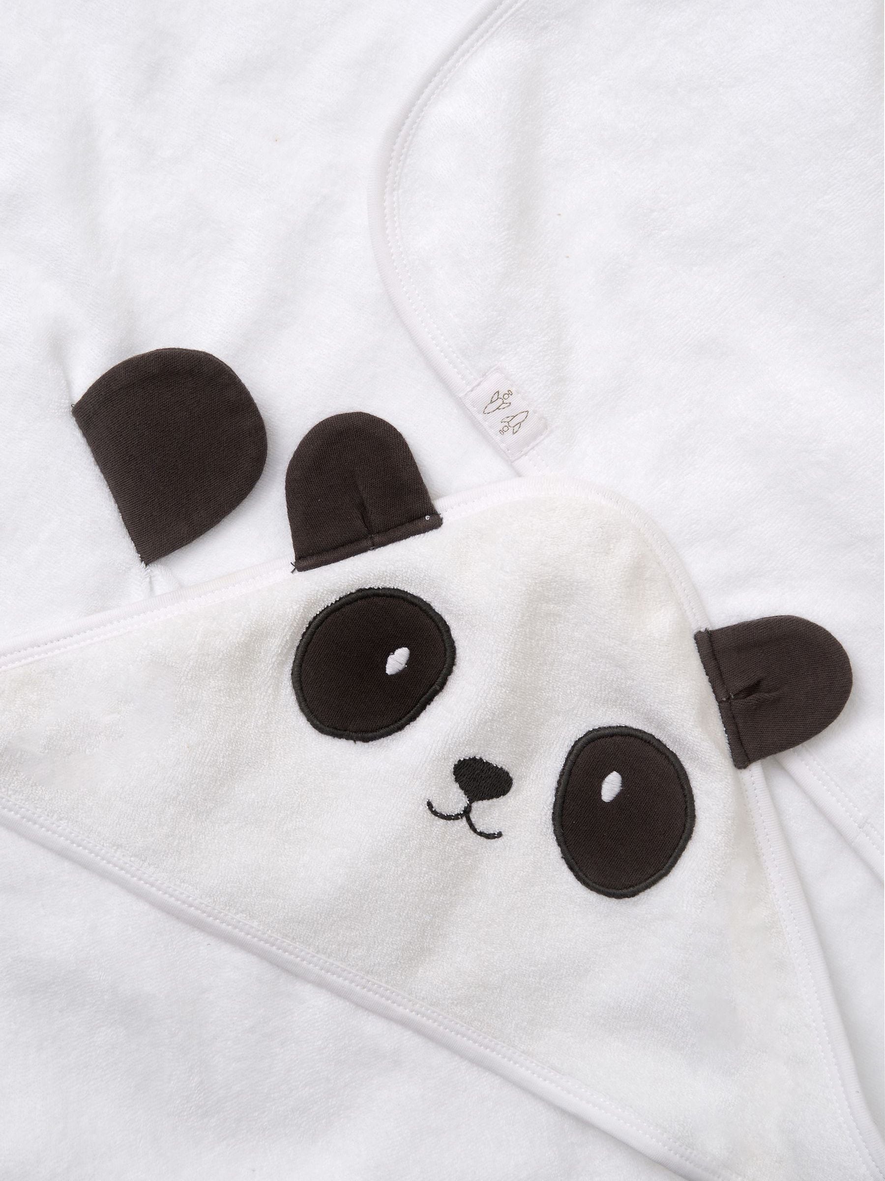 Angel & Rocket Pedro Panda hooded towel (British brand)