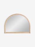 Brown barley twist mirror 60x80cm - British product